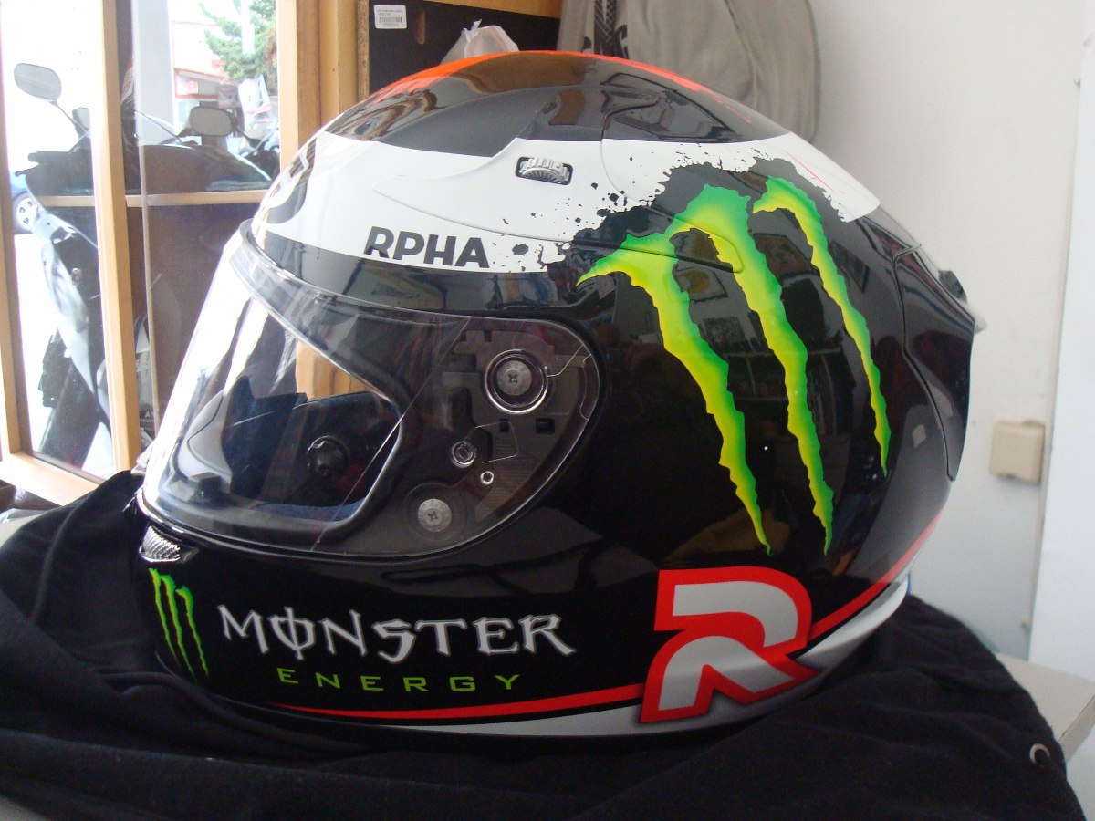 Casco Hjc Top Line Rpha 10 Plus Xl Ghost Lorenzo Motomaniaco