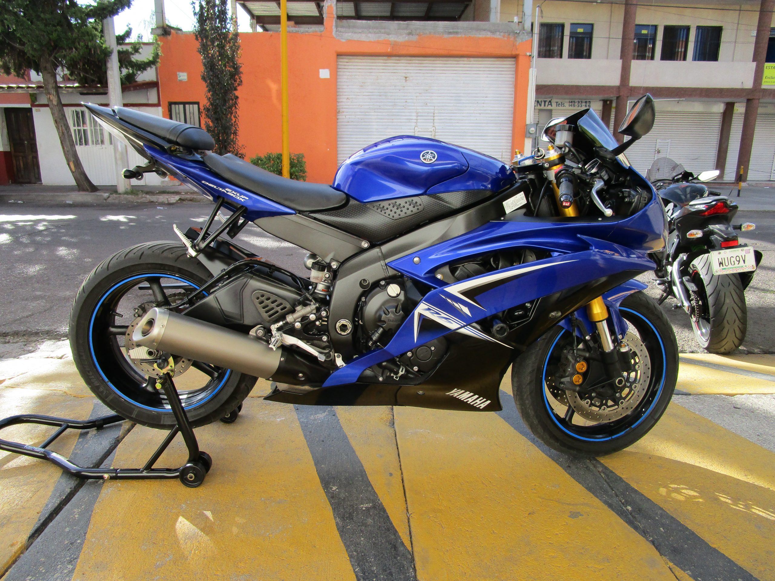 VENDIDA …………….. MOTOCICLETA YAMAHA R6R 2009 IMPORTADA BAJA 2019 AGUASCALIENTES