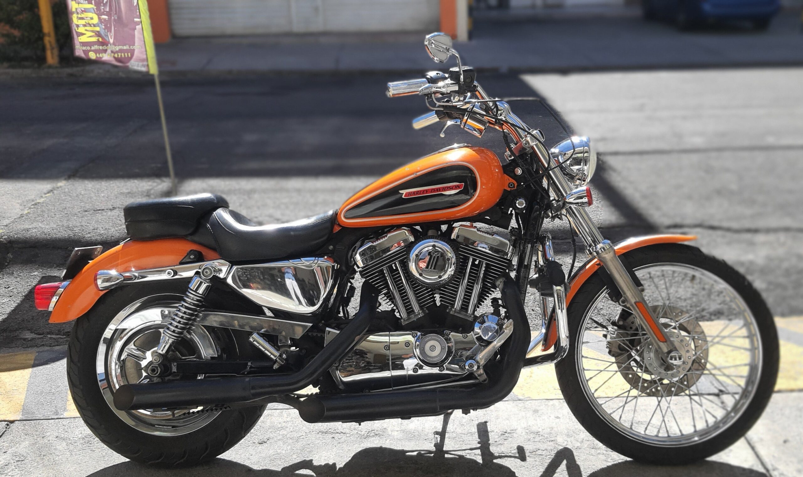 VENDIDA …………………… MOTOCICELTA HARLEY DAVIDSON SPORTSTER XL 1200 IMPORTADA MODELO 2007