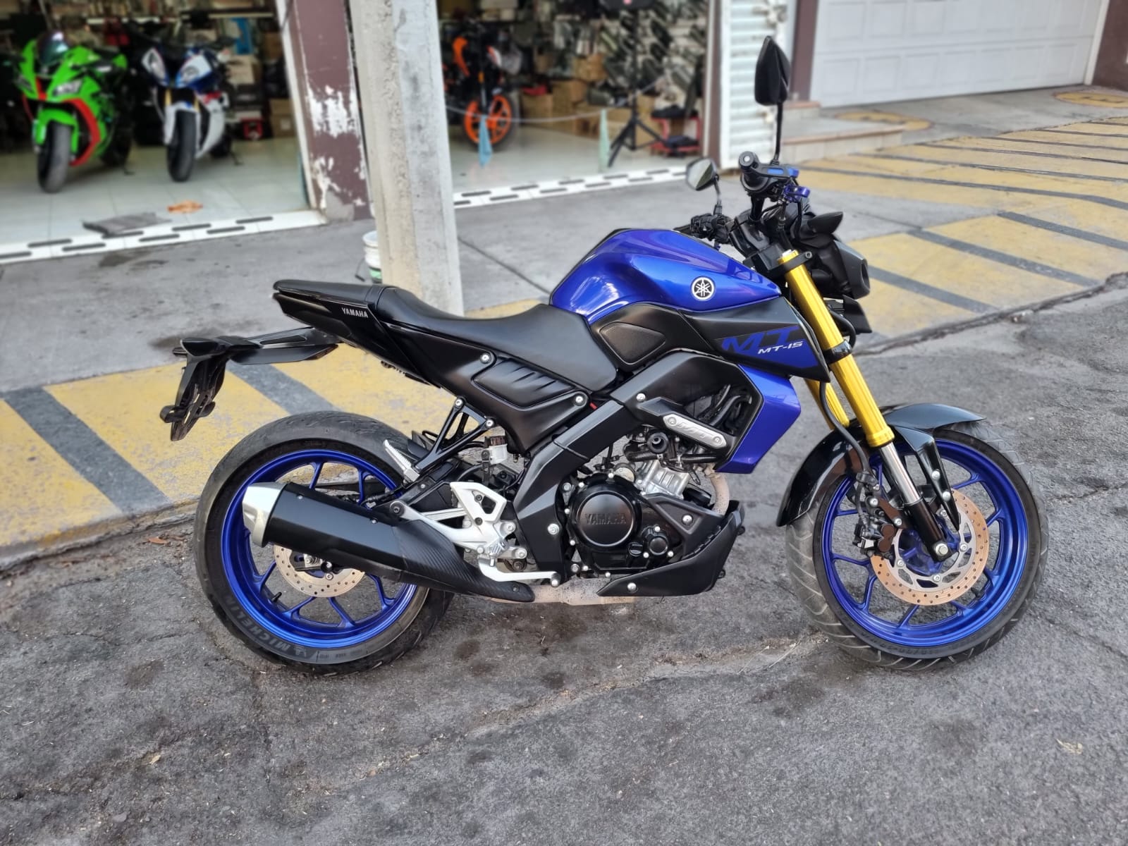 VENDIDA ………….. MOTOCICELTA YAMAHA MT 15 NACIONAL MODELO 2020